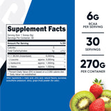 Nutricost BCAA Powder con cuchara medidora incluida para porciones exactas