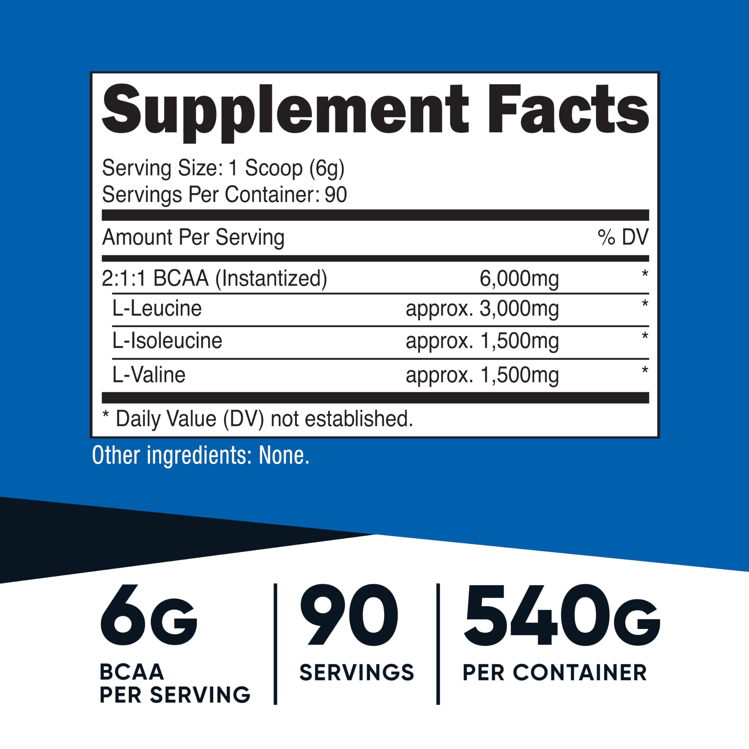 Nutricost BCAA para pre-entrenamiento, preparado para sesiones intensas.
