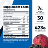 Nutricost BCAA Active agitador para mezclar, sabor mora ciruela