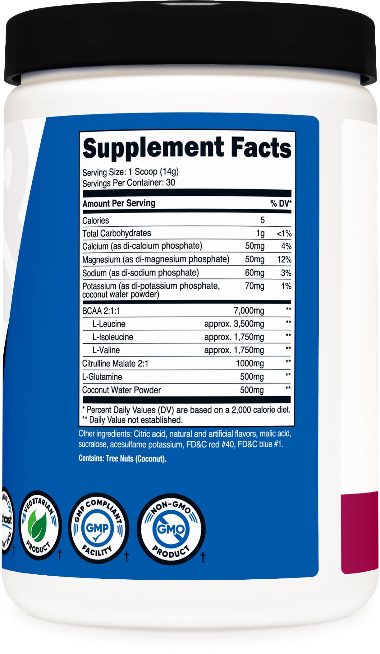 Nutricost BCAA Active durante entrenamiento para recuperación y energía