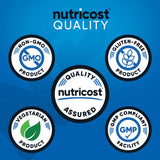 Nutricost BCAA Active muestra variedad de sabores para entrenar con mora ciruela