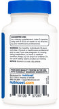Nutricost Berberina HCl 1200 mg, cápsulas vegetarianas, opción apta