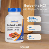 Fábrica certificada que produce Nutricost Berberina HCl con canela de Ceilón.