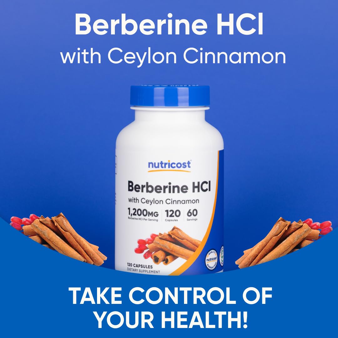 Pruebas de calidad de Nutricost Berberina HCl con canela de Ceilón para mayor transparencia.