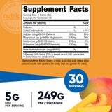 Nutricost BHB Salts Drink Mix con 30 porciones en envase para uso diario