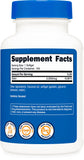 Nutricost Biotina 5000 mcg, presentación de caja lista para comprar.