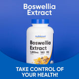 Nutricost extracto de boswellia, cápsulas dentro del frasco para uso diario