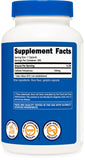 Nutricost cafeína cápsulas 100 mg para concentración matutina.