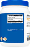Nutricost calcio citrato certificaciones GMP FDA, producido en instalación registrada.