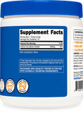 Nutricost calcio citrato en envase práctico para almacenamiento casero.