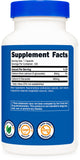 Nutricost Calcio D-Glucarato, fabricación certificada NSF GMP FDA, calidad verificada.