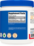 Nutricost Calcium Magnesium Powder, etiqueta NSF, garantiza calidad en cada porción.