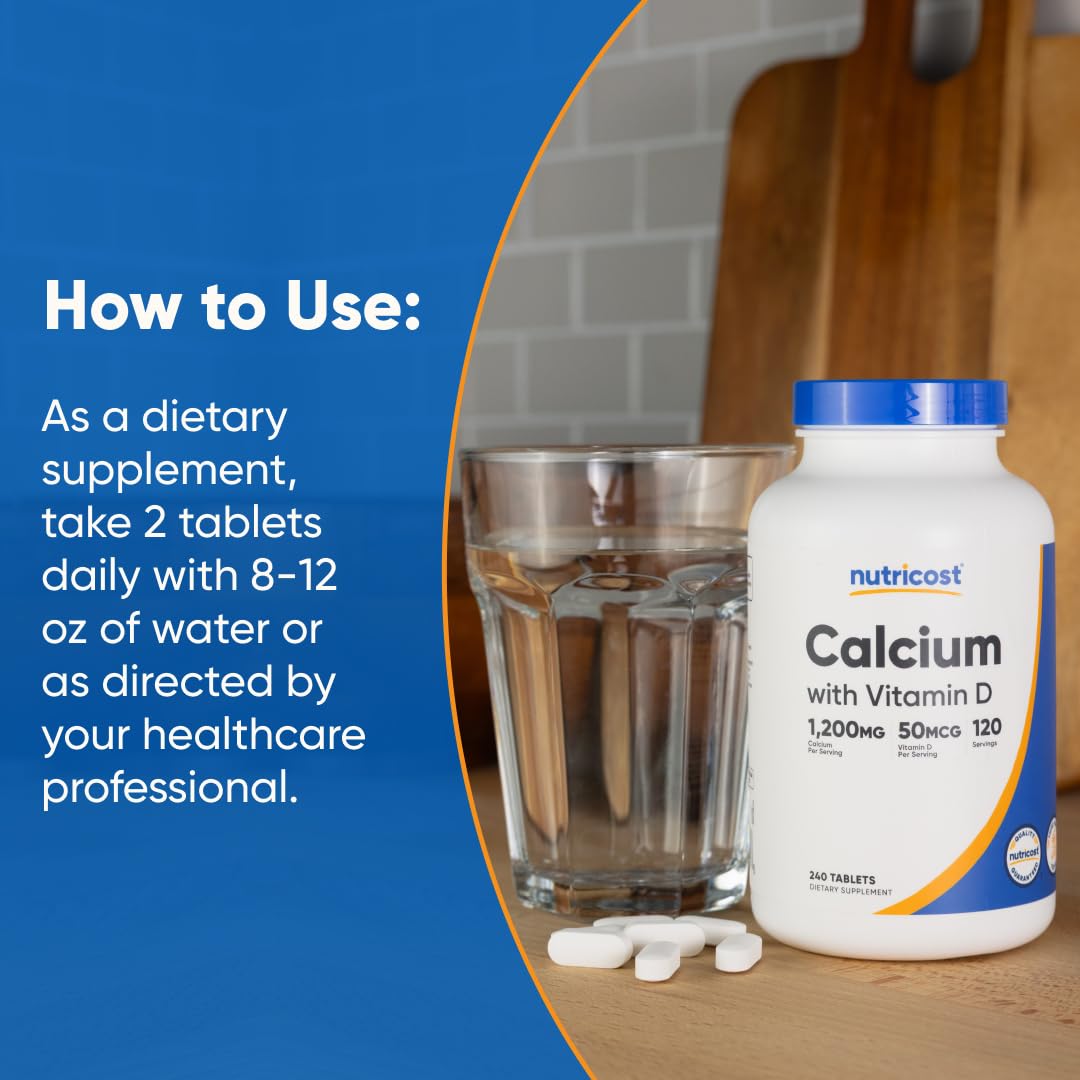 Pruebas de terceros que respaldan Nutricost Calcio con Vitamina D