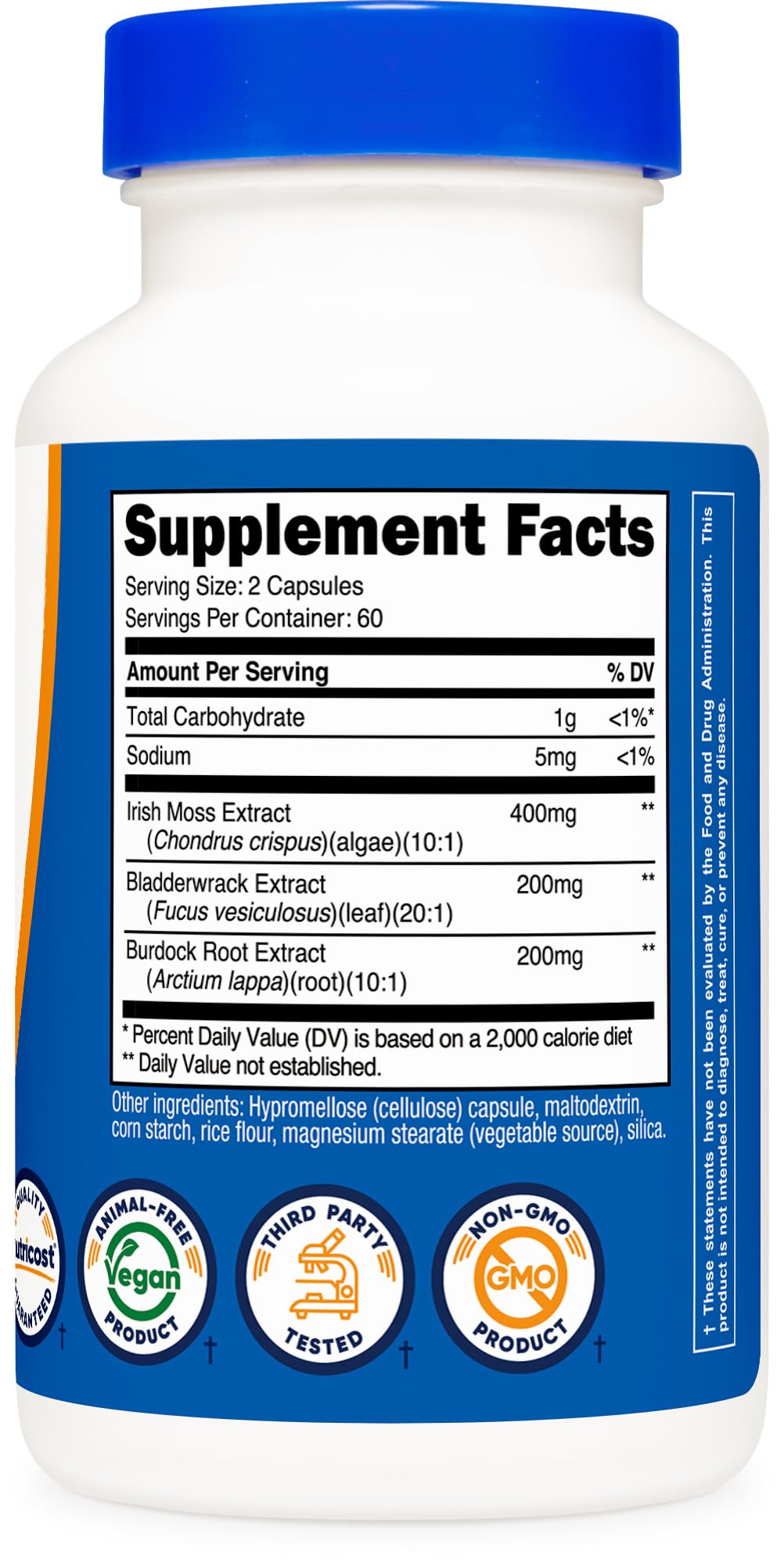 Nutricost tomar con agua para una ingesta diaria conveniente.