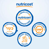 Cápsulas vacías Nutricost tamaño 00, control de calidad para seguridad y pureza