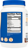 Nutricost Caseína micelar 2 libras sin gluten para uso nocturno.