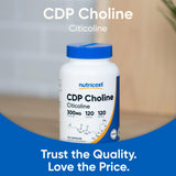 Fabricación GMP y FDA: Nutricost CDP Citicolina confiable y de calidad