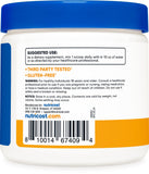 Nutricost Citrato de Magnesio Durazno Mango, etiqueta de calidad hecha en EE. UU.