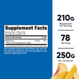 Nutricost Citrato de Magnesio Durazno Mango, verter suavemente para mezclar con agua