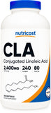 Nutricost CLA 800 mg - botella de cápsulas para uso diario