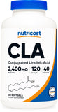 Nutricost CLA: botella visible para una toma diaria sencilla.