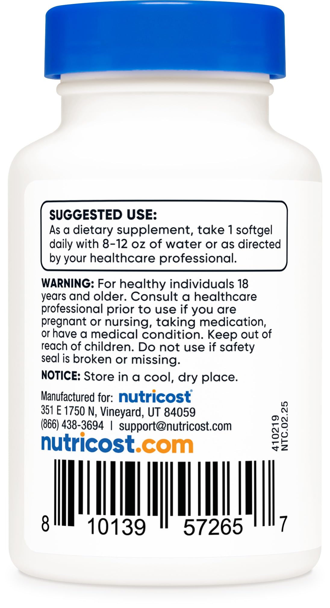 Nutricost Clorofila cápsulas suaves: toma diaria cómoda