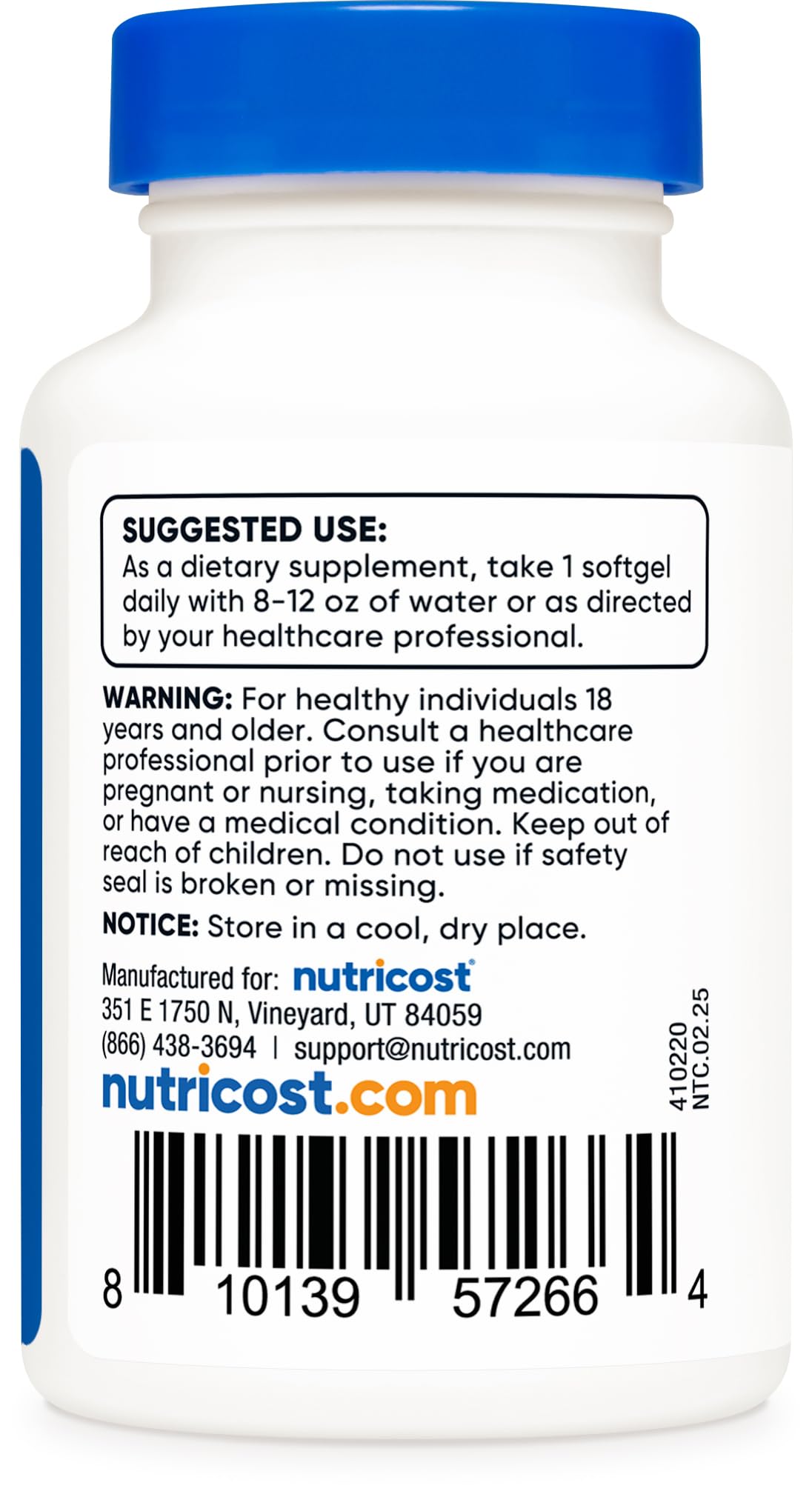 Nutricost Clorofila uso diario matutino como parte de la rutina