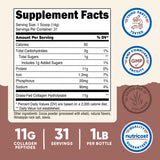 Nutricost Colágeno Peptidos Cuchara Medidora Incluida facilita la dosificación diaria.