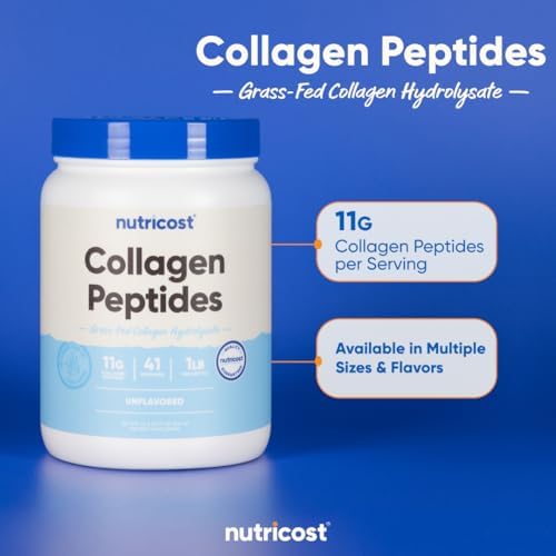 Nutricost Colágeno Peptidos, mezcla en bebidas, mejor textura