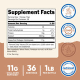 Nutricost Colágeno con dosificador incluido para porciones precisas