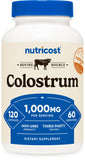 Nutricost Colostrum cápsulas listas para ingesta diaria