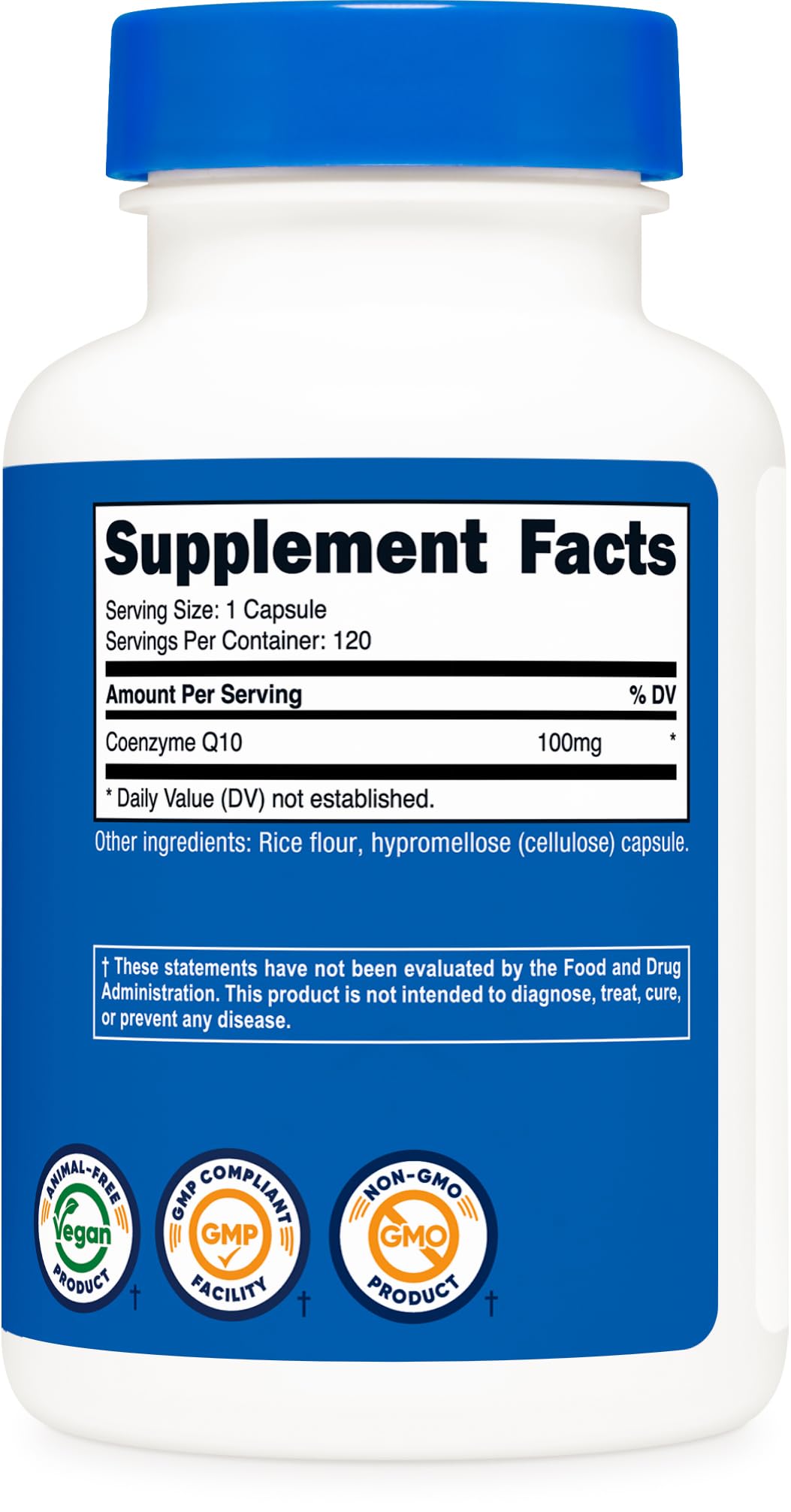 Certificaciones NSF, GMP y FDA de Nutricost CoQ10