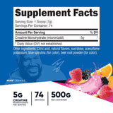 Nutricost Shaq’s Berry Blast creatina monohidrato, cuchara medidora para dosis precisas