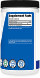 Preparación en agua con Nutricost Creatine Monohidrato Frambuesa Azul