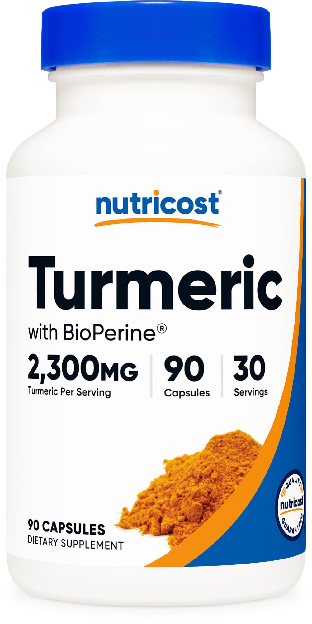 Nutricost Cúrcuma: botella verter para uso diario y bienestar general