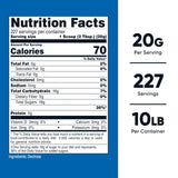 Nutricost Dextrosa polvo puro, sin aditivos, base para hornear.