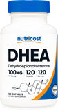 Nutricost DHEA 100 mg en cápsulas de liberación rápida para uso diario