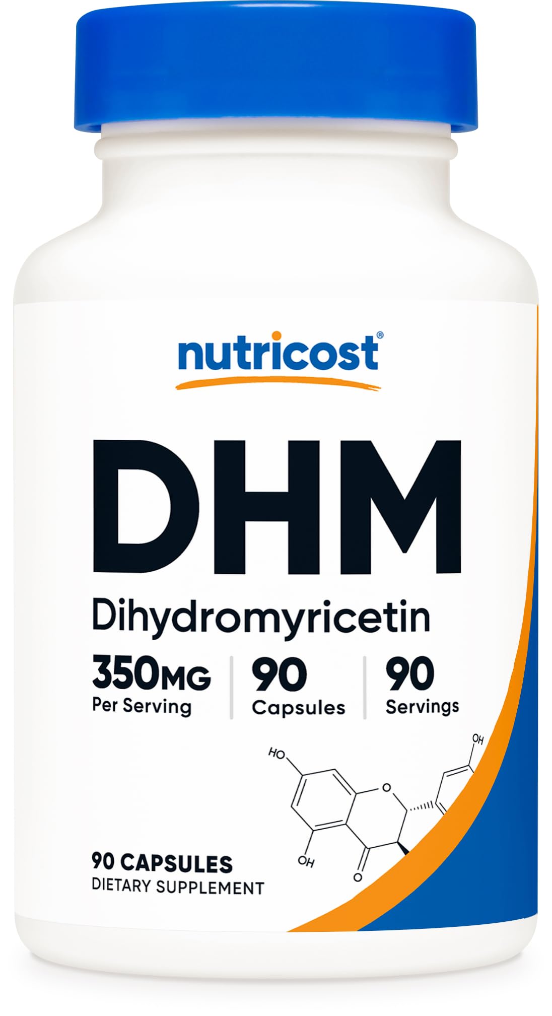Nutricost DHM cápsulas 350 mg en botella para una rutina diaria de bienestar