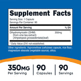 Nutricost DHM cápsulas, ingredientes naturales para uso consciente