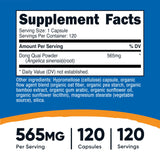 Nutricost Dong Quai botella con 120 cápsulas para suministro estable.