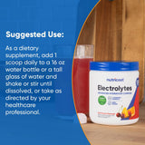 Nutricost Electrolyte Complex uso-diario, ideal para mantener la hidratación diaria.
