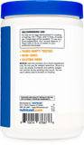 Nutricost envase 8oz con etiqueta clara y calidad certificada.