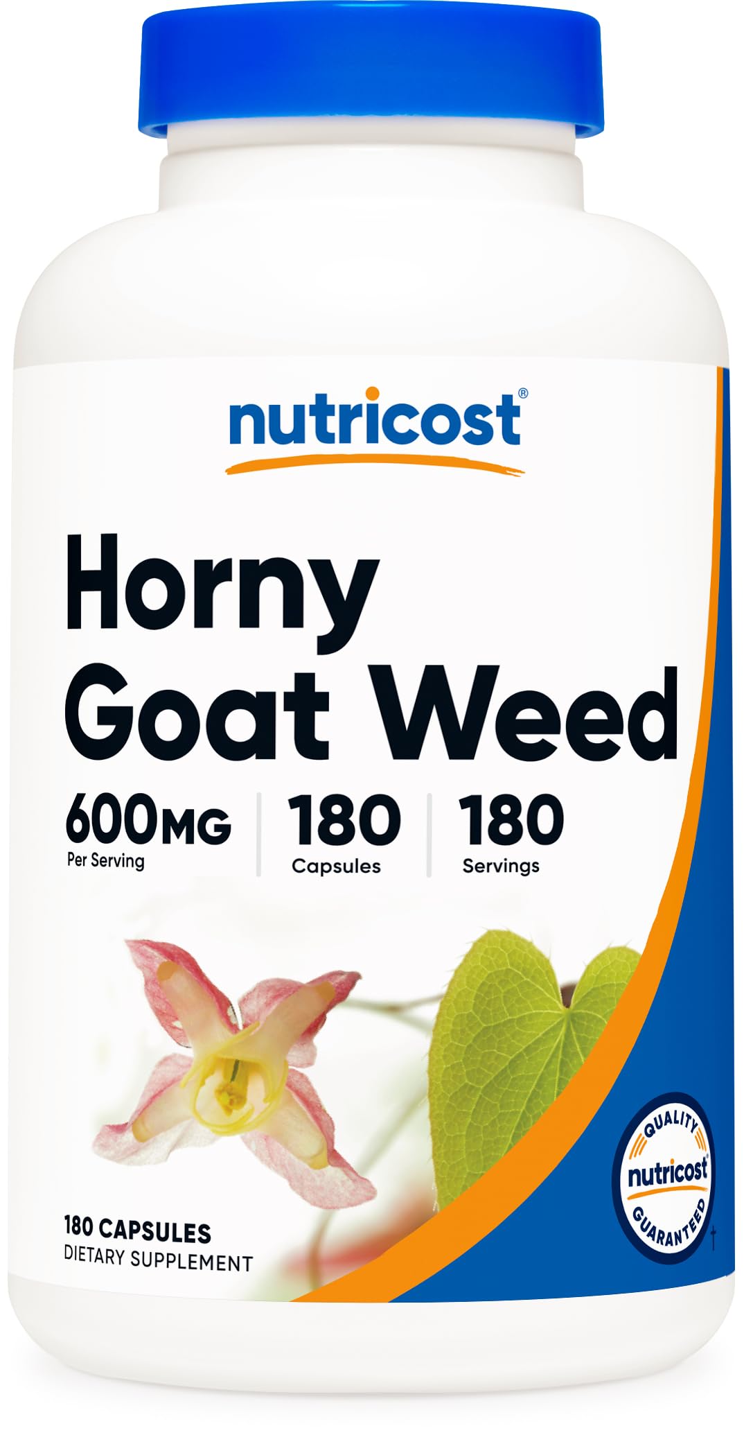 Nutricost Epimedium, bote, dosis diaria para apoyar tu rutina