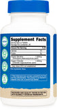 Nutricost espirulina y clorela, porciones diarias de 3000 mg
