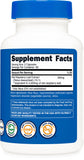Nutricost etiqueta nutricional clara para comparar fácilmente