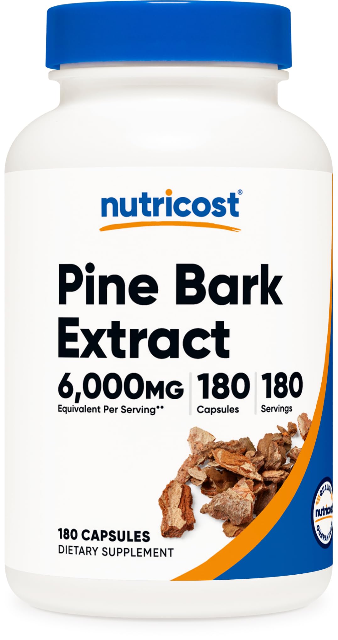 Nutricost extracto de corteza de pino botella: cápsulas para apoyo antioxidante diario