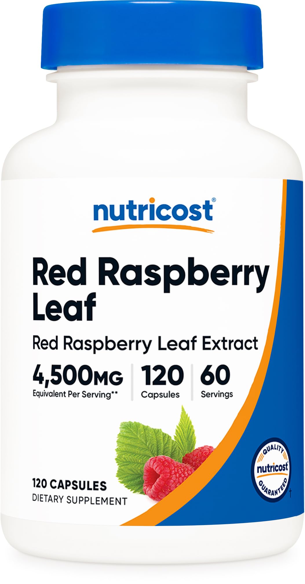 Nutricost extracto hoja frambuesa roja para rutina diaria