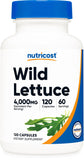 Nutricost extracto lechuga silvestre cápsulas para uso diario
