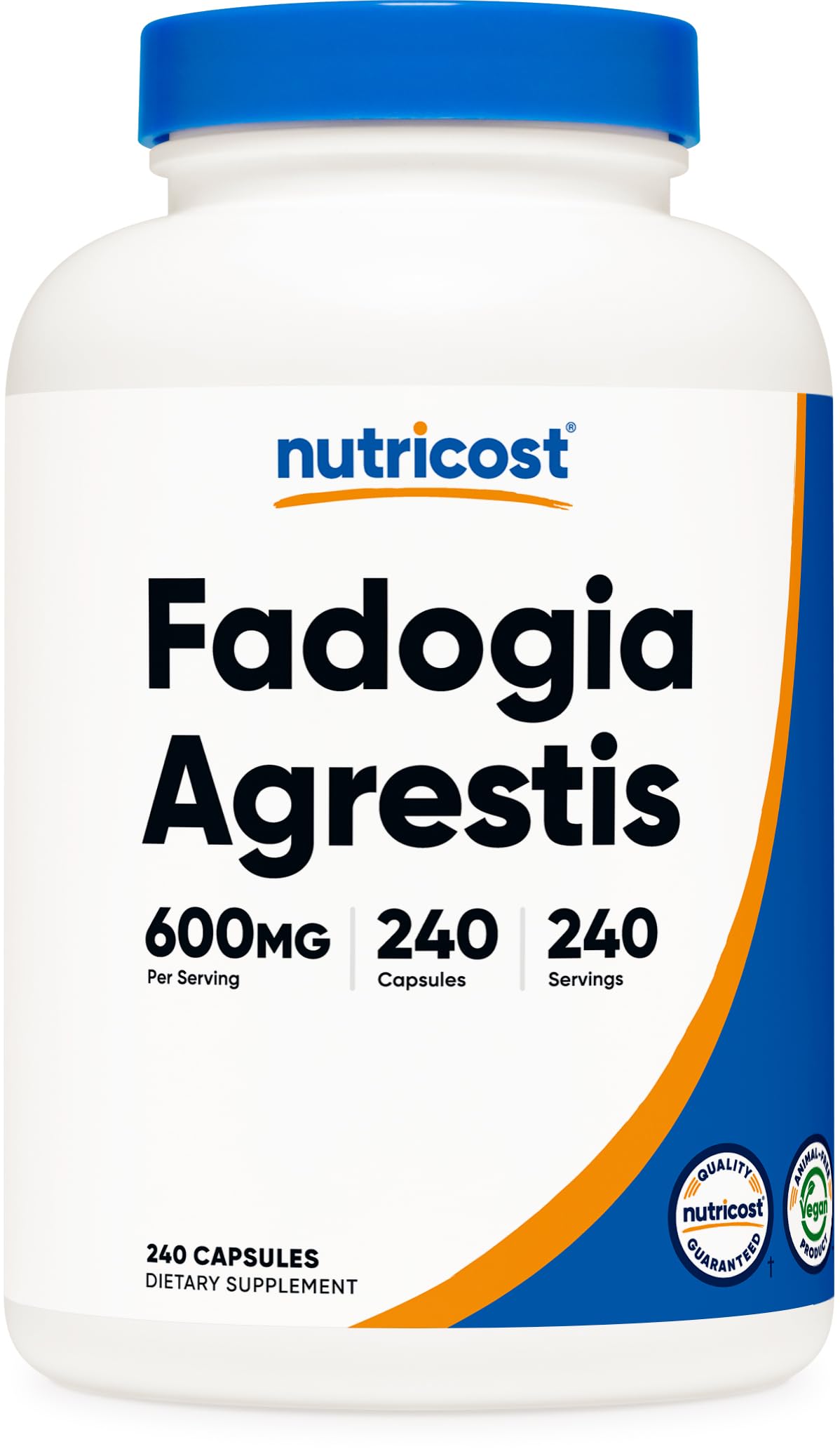 Nutricost Fadogia Agrestis, botella cerrada para entrenamientos consistentes