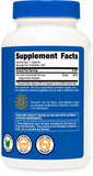 Nutricost Ferrochel logotipos de calidad y cumplimiento GMP/FDA.
